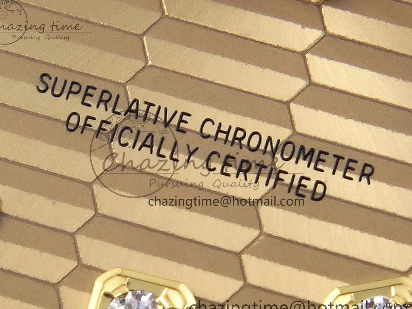 Good Copy Rolex Watches Best 904L on VS Premium Edition 1897 YG Diamonds 1:1 36 Jubilee Steel Textured SS Bracelet DateJust 126233 Dial VSF 0102